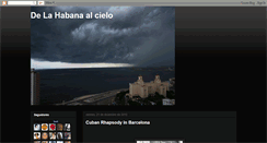 Desktop Screenshot of delahabanalcielo.blogspot.com