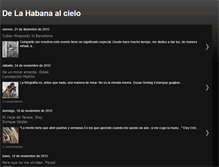 Tablet Screenshot of delahabanalcielo.blogspot.com