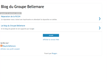 Tablet Screenshot of groupebellemare.blogspot.com