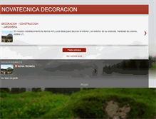 Tablet Screenshot of novatecnicadecoracion.blogspot.com