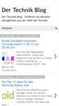 Mobile Screenshot of der-technik-blog.blogspot.com