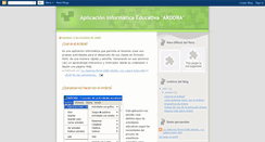 Desktop Screenshot of aplicacionardora.blogspot.com