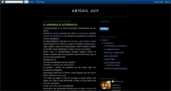 Desktop Screenshot of abigailauv.blogspot.com