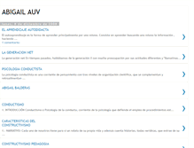 Tablet Screenshot of abigailauv.blogspot.com