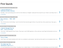 Tablet Screenshot of firstsounds.blogspot.com