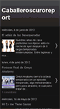 Mobile Screenshot of caballeroscuroreport.blogspot.com