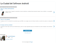 Tablet Screenshot of laciudaddelsoft.blogspot.com