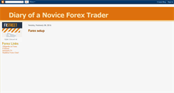 Desktop Screenshot of forexnovice.blogspot.com