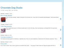 Tablet Screenshot of chocolatedoglife.blogspot.com