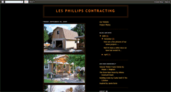 Desktop Screenshot of lesphillipscontracting.blogspot.com