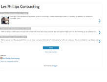 Tablet Screenshot of lesphillipscontracting.blogspot.com