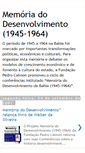 Mobile Screenshot of memoriadesenvolvimento.blogspot.com