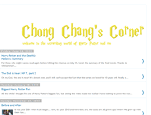 Tablet Screenshot of chongchangcorner.blogspot.com