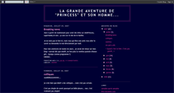 Desktop Screenshot of lagrandeaventuredeprincessetsonhomme.blogspot.com