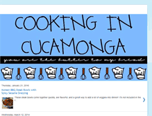 Tablet Screenshot of cookingincucamonga.blogspot.com