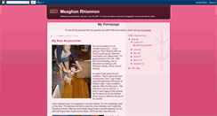 Desktop Screenshot of meaghandouglas.blogspot.com