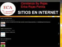 Tablet Screenshot of eca-ecasitios-sitios-en-internet.blogspot.com