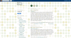 Desktop Screenshot of craftknittingpatterns.blogspot.com