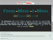 Tablet Screenshot of from-mom-2-mom.blogspot.com