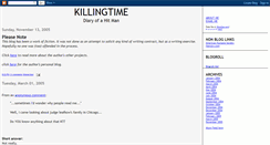 Desktop Screenshot of killing-time.blogspot.com