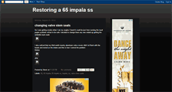 Desktop Screenshot of 65impalass.blogspot.com