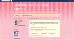 Desktop Screenshot of metsakansanainola.blogspot.com