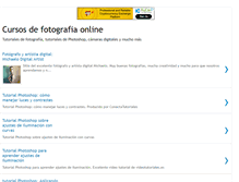 Tablet Screenshot of cursodefotografiaonline.blogspot.com