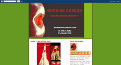 Desktop Screenshot of boca-de-cereza.blogspot.com