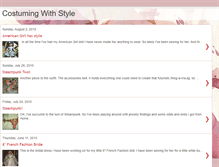 Tablet Screenshot of costuming-with-style.blogspot.com