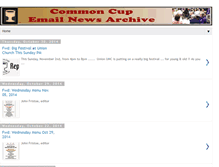 Tablet Screenshot of commoncupnews.blogspot.com