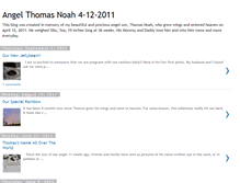 Tablet Screenshot of angelthomasnoah.blogspot.com