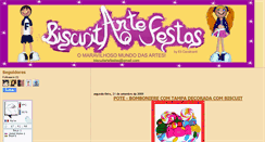 Desktop Screenshot of biscuitartefestas.blogspot.com