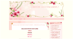 Desktop Screenshot of crochelilicomamor2.blogspot.com