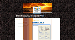 Desktop Screenshot of indo-canonresetter.blogspot.com