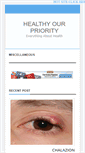 Mobile Screenshot of healthyourpriority.blogspot.com