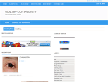 Tablet Screenshot of healthyourpriority.blogspot.com