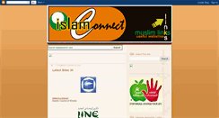 Desktop Screenshot of islamconnect.blogspot.com