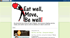 Desktop Screenshot of eatmovebewell.blogspot.com