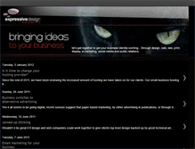 Tablet Screenshot of expressivedesignbirmingham.blogspot.com