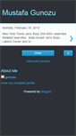 Mobile Screenshot of gunozumustafa.blogspot.com