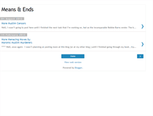 Tablet Screenshot of meansnends.blogspot.com
