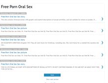 Tablet Screenshot of free-porn-oral-sex.blogspot.com