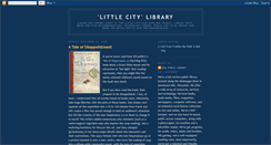 Desktop Screenshot of littlecitylibrary.blogspot.com