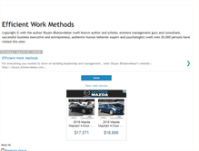 Tablet Screenshot of efficient-work-methods.blogspot.com