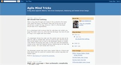 Desktop Screenshot of agilemindtricks.blogspot.com