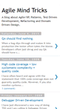 Mobile Screenshot of agilemindtricks.blogspot.com