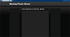 Desktop Screenshot of mumtajphotoshoot.blogspot.com