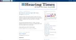 Desktop Screenshot of hearingtimes.blogspot.com