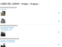 Tablet Screenshot of lobosdelcamino.blogspot.com