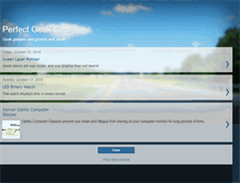 Tablet Screenshot of geekgift.blogspot.com